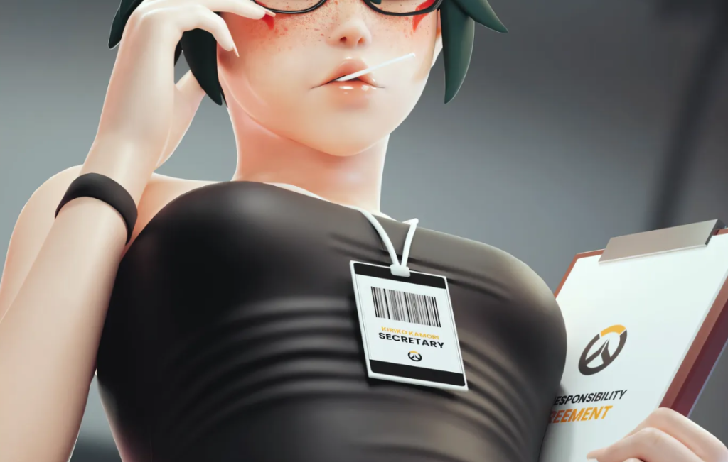 [同人动画]  Evilbaka大师3D：整合2024年7月更新整合雾子+天使+猎空 [新作/3G]-test