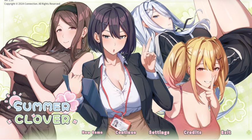 【仅PC/亚洲风SLG/步兵/动态】 夏色四叶草 Summer Clover Ver1.10 官方中文无修版 全CG存档+全CV [6G/多空/百度]-test