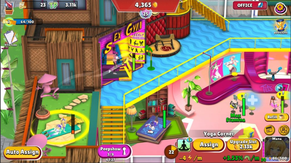 【仅PC/亚洲风SLG/动态】 窥淫别墅 – 后宫经理 Voyeur Villa – Harem Manager 官中步兵版 [1.10G/多空转百度]-test