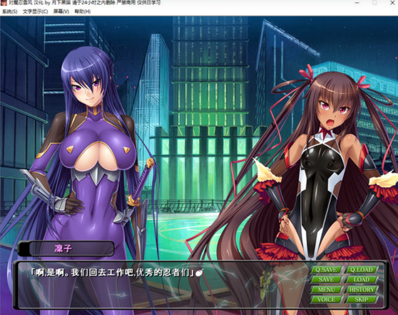 【大拔作ADV/汉化/全动态】对魔忍雪风动态重置汉化版+全CG【佳作/PC+安卓/3G】-test