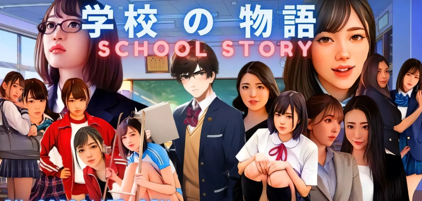[PC游戏] 学校的物语 学校の物语 Gakko No Monogatari V0.17 浏览器转中文 [新作/11.5G]-test