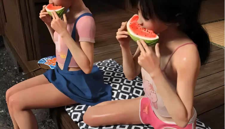 图片[3]-我们与叔母和表姐妹难忘的夏天旅行动画版原版超级逼真1.5G-test