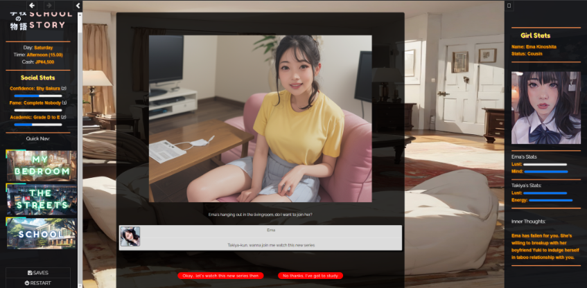 图片[2]-【仅PC/亚洲风HTML/动态/更新】学校の物语 Gakko No Monogatari  V0.18a 浏览器自行转中文 [13.10G/百度]-test