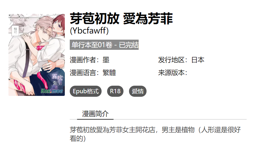 [已完结] C1857 芽苞初放 愛為芳菲 [墨]-test